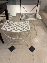 Banquetas de hierro