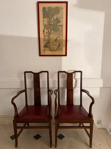 Pareja de sillones stilo DinastiaMing años 70