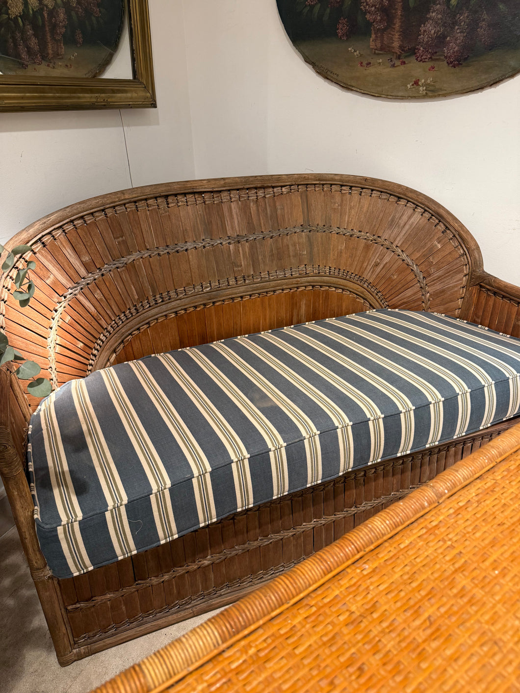 Sofa de caña